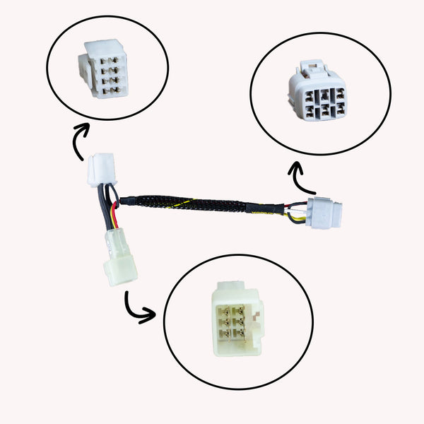 Woodcraft 43-0200 Suzuki GSX-R600/750/1000 Keyswitch Elimination Harness