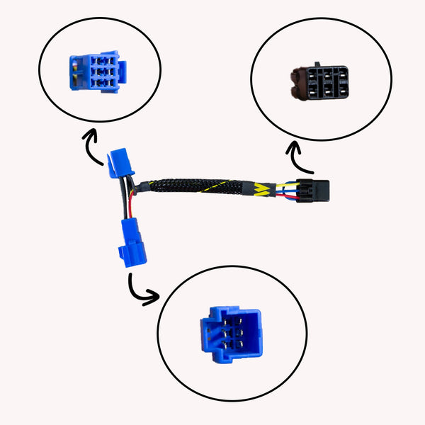 Woodcraft 43-0203 Suzuki GSX-R600/750 Keyswitch Elimination Harness