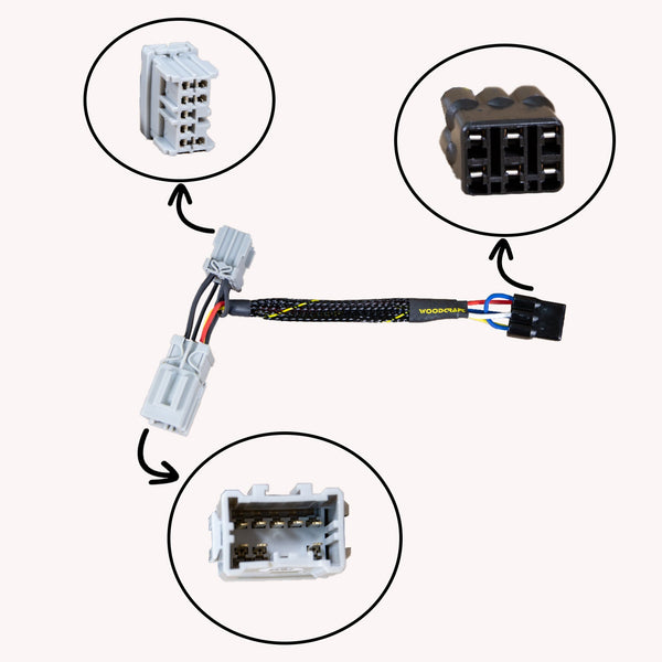 Woodcraft 43-0206 Suzuki GSX-R1300 Hayabusa Keyswitch Elimination Harness
