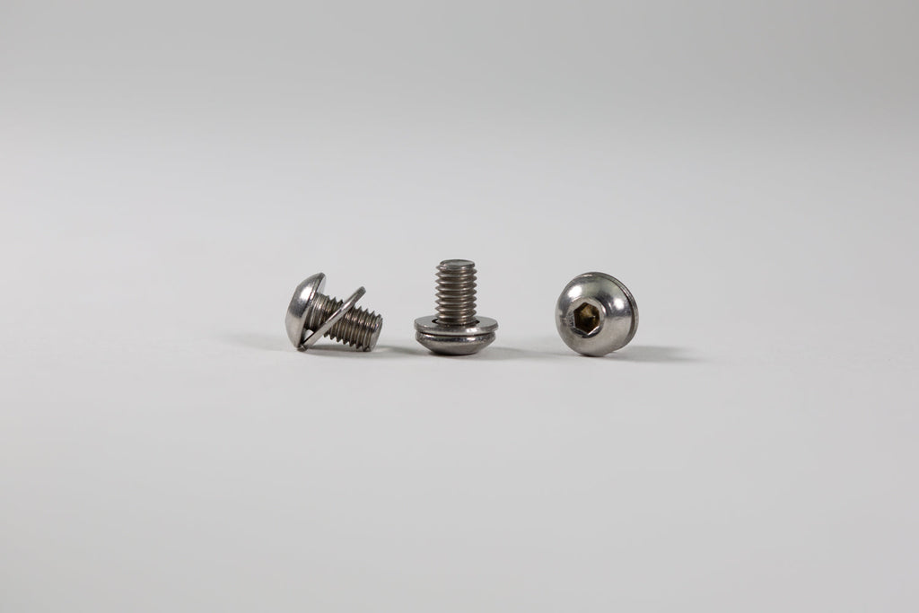 Stainless Steel Skid Plate Hardware Kit5x8 Button Head w/washer - Woodcraft Technologies