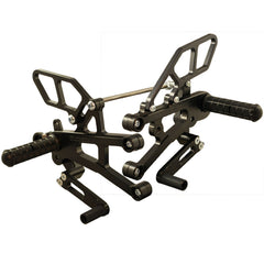Woodcraft 05-0504B Triumph Daytona 675R Rearset  - STD Shift w/QS