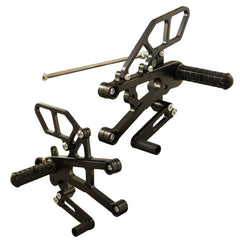 Woodcraft 05-0502B 2013-17 Triumph Daytona 675 Rearset  - STD Shift w/o QS