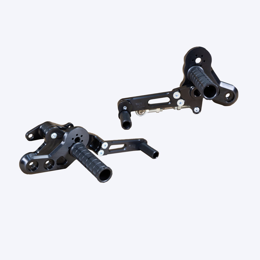 Woodcraft 05-0107B Kawasaki Z125 Rearset Complete  - STD Shift image 1
