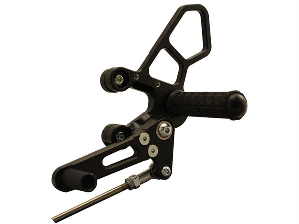 Woodcraft 05-4225B Suzuki SV650 Rearset Complete - STD Shift image 2