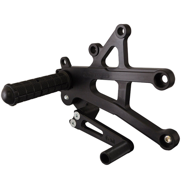 Woodcraft 05-0500B 2006-12 Triumph Daytona 675 Rearset  - STD Shift image 7