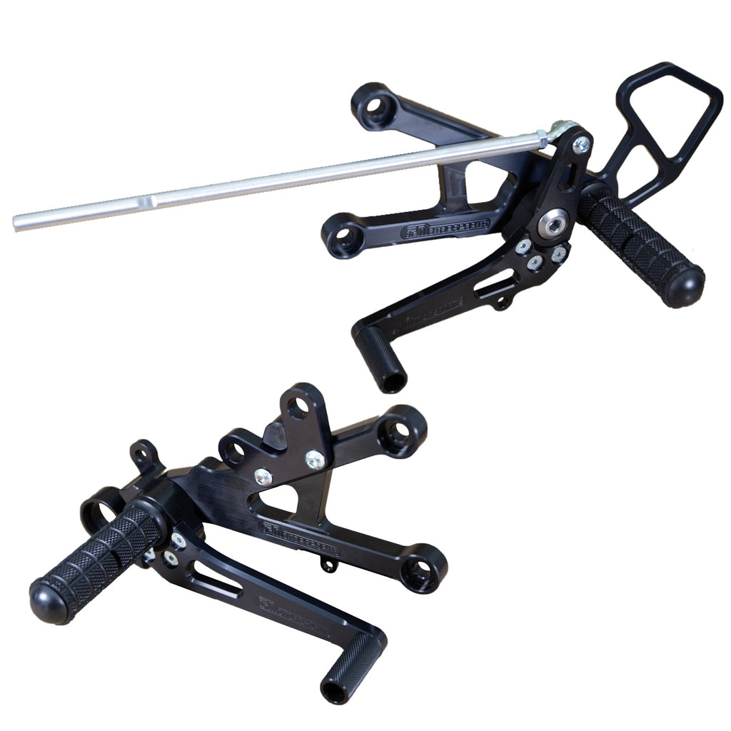 Woodcraft 05-0448B 2006-16 Yamaha R6 Rearset  - STD Shift image 1