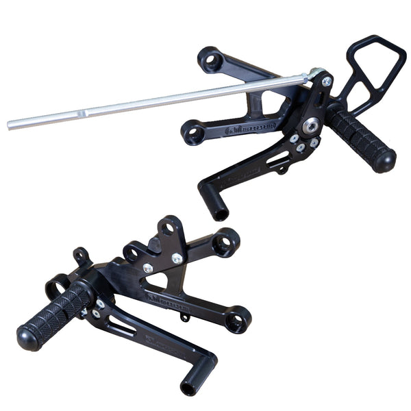 Woodcraft 05-0448B 2006-16 Yamaha R6 Rearset  - STD Shift image 1