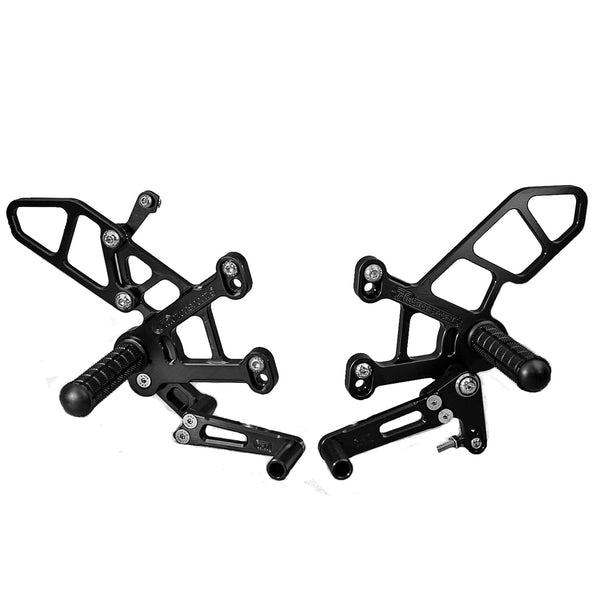 Woodcraft 05-0168B 2011-15 Kawasaki ZX-10R Rearset  - STD Shift image 1