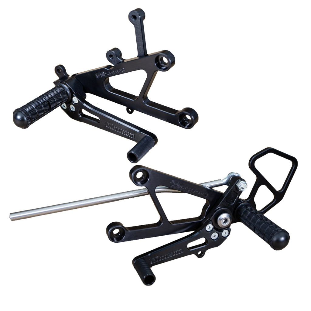 Woodcraft 05-4447B 2003-06 Yamaha R6/R6S Rearset  - GP/STD image 1