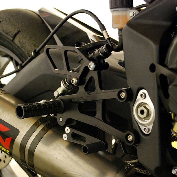 Woodcraft 05-0507B Triumph Daytona 675R Rearset  - GP Shift w/QS image 2