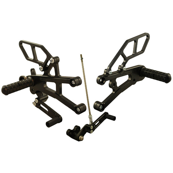 Woodcraft 05-0506B Triumph Daytona 675 Rearset  - GP Shift w/o QS image 1