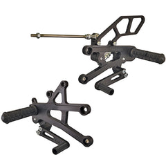 Woodcraft 05-0501B 2006-12 Triumph Daytona 675 Rearset  - GP Shift