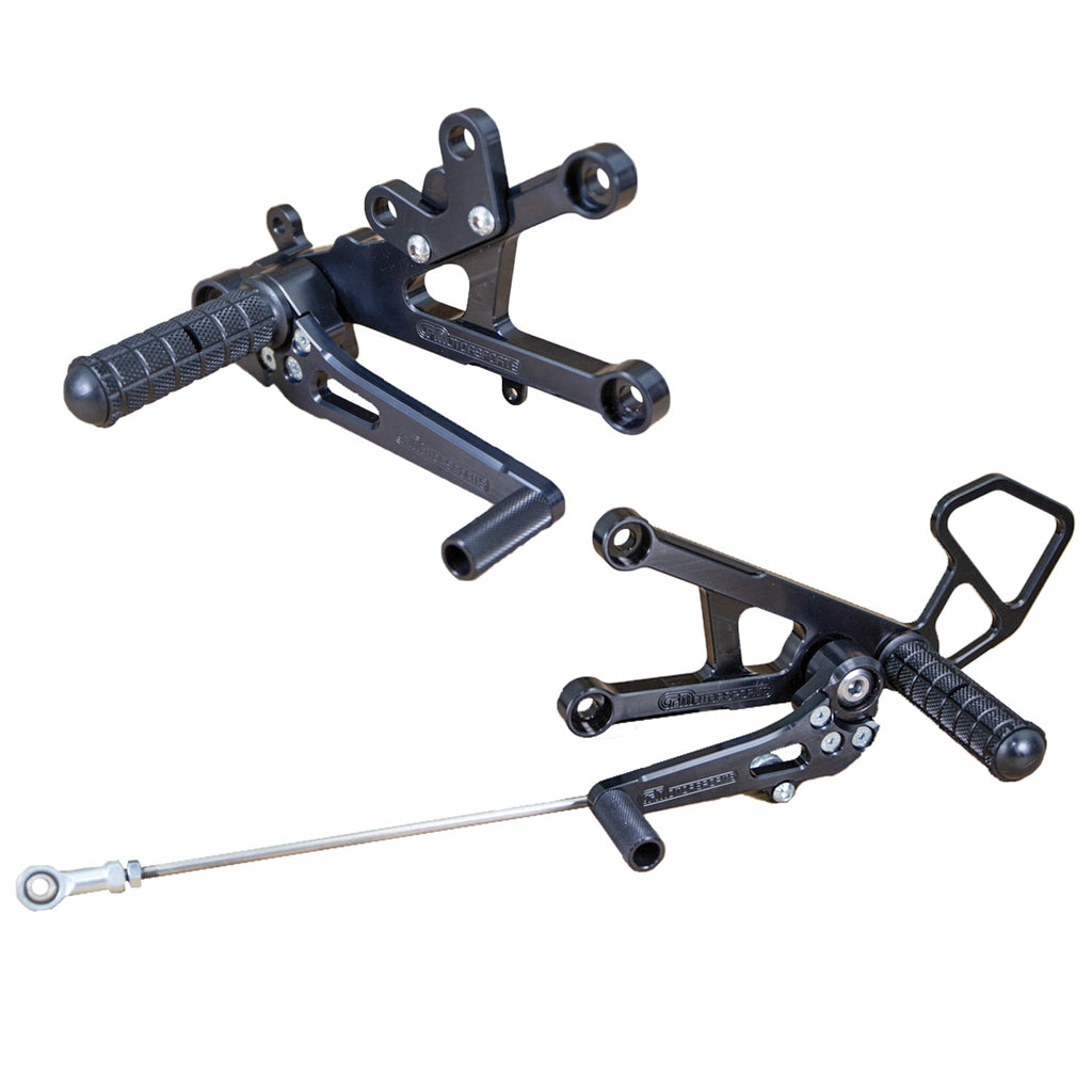 Woodcraft 05-0449B 2006-16 Yamaha R6 Rearset  - GP Shift image 1