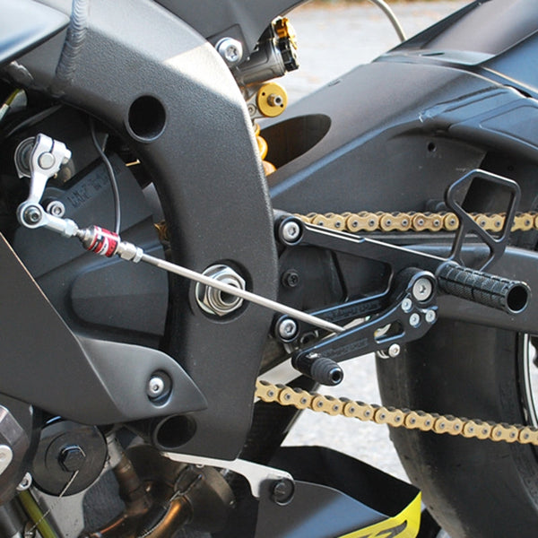 Woodcraft 05-0449B 2006-16 Yamaha R6 Rearset  - GP Shift image 2