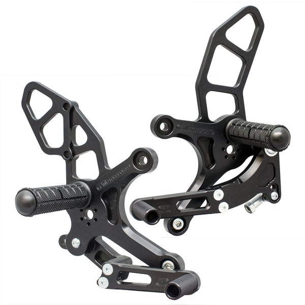 Woodcraft 05-4229B Suzuki SV650 Rearset Complete image 1