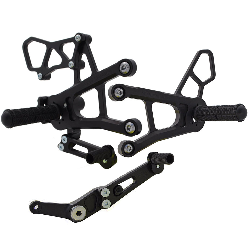 Woodcraft 05-0454B Yamaha R1 Complete Rearset image 1