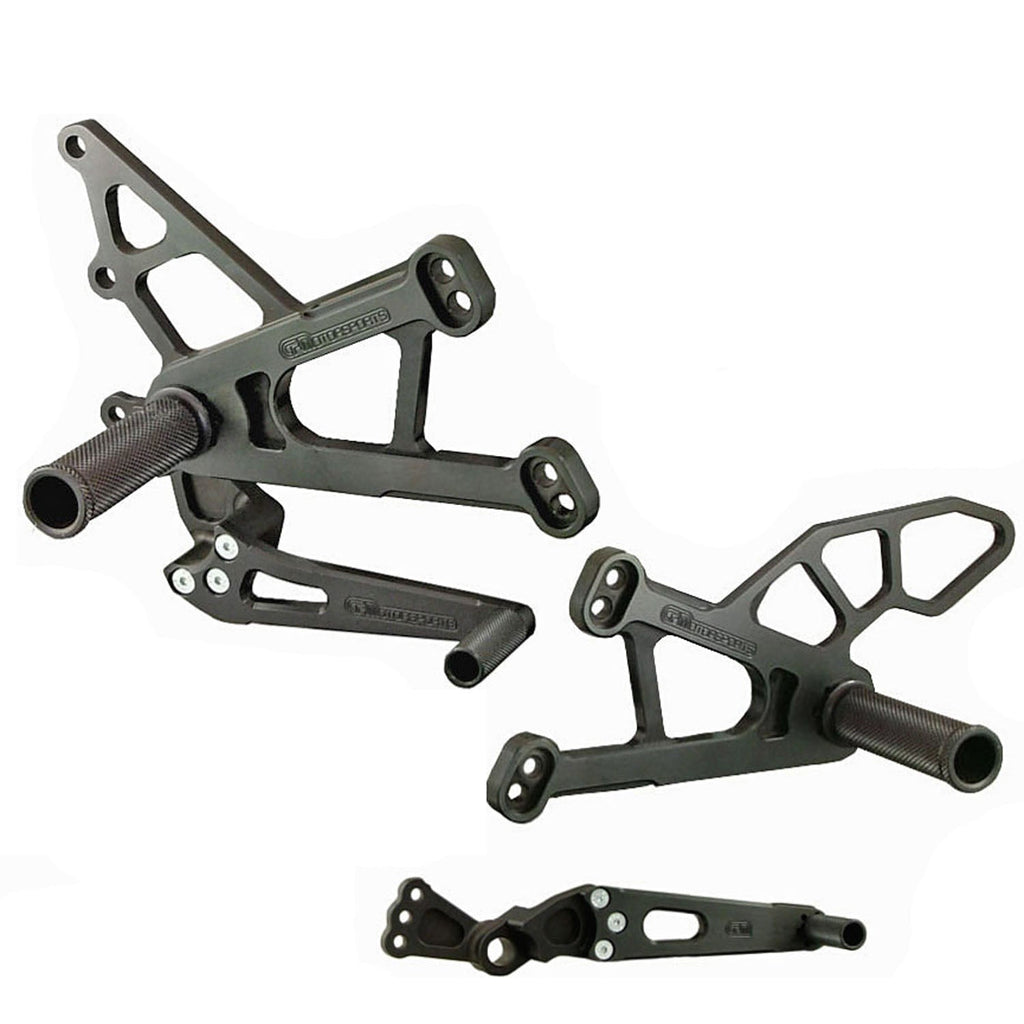 Woodcraft 05-0452B 2009-14 Yamaha R1 Complete  Rearset image 1