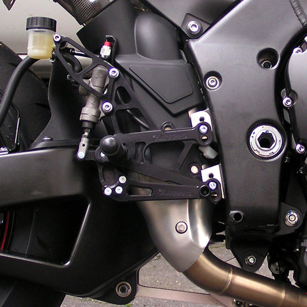 Woodcraft 05-0452B 2009-14 Yamaha R1 Complete  Rearset image 2