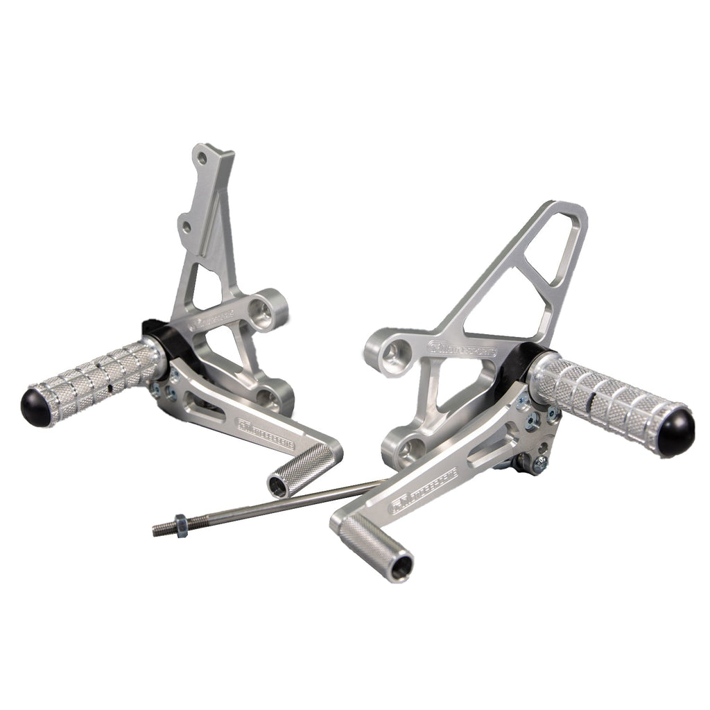 Woodcraft 05-0240B 2000-05 Suzuki GSX-R600/750, 2001-04 GSXR1000 Complete Rearset image 1