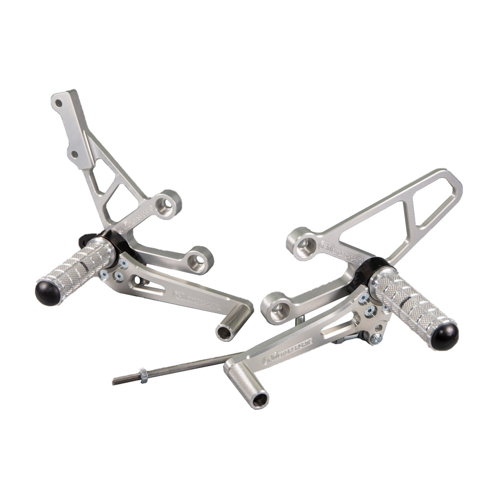 Woodcraft 05-0220B 1996-00 Suzuki GSX-R600/750/, 1999-02 SV650/650S Complete Rearset image 1
