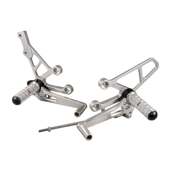 Woodcraft 05-0220B 1996-00 Suzuki GSX-R600/750/, 1999-02 SV650/650S Complete Rearset image 1