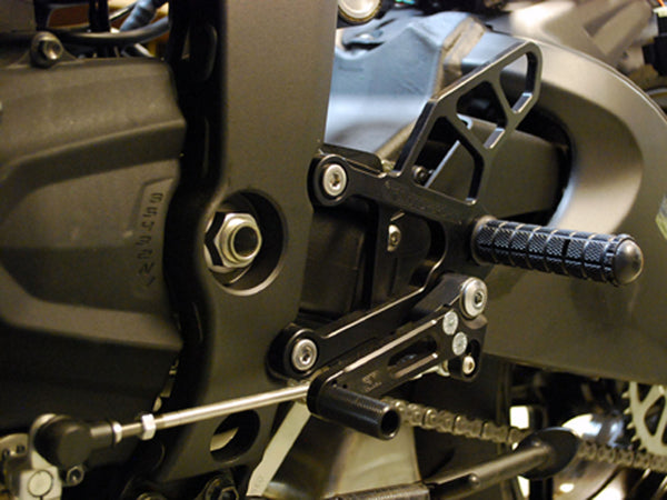 Woodcraft 05-0150B 2013-18 Kawasaki ZX636 Complete Rearset - STD/GP Shift image 2