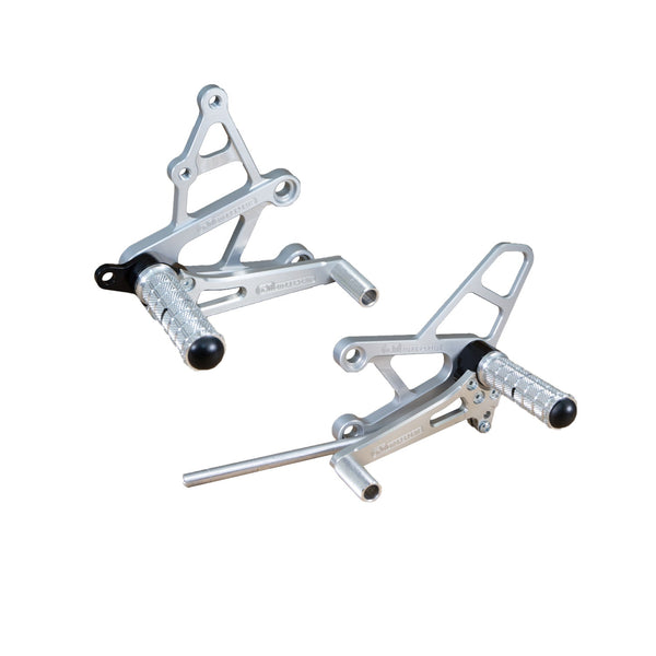 Woodcraft 05-0110B 1998-02 Kawasaki ZX6, 1999-03 ZX9, 2005-08 ZZR600 Complete Rearset image 3