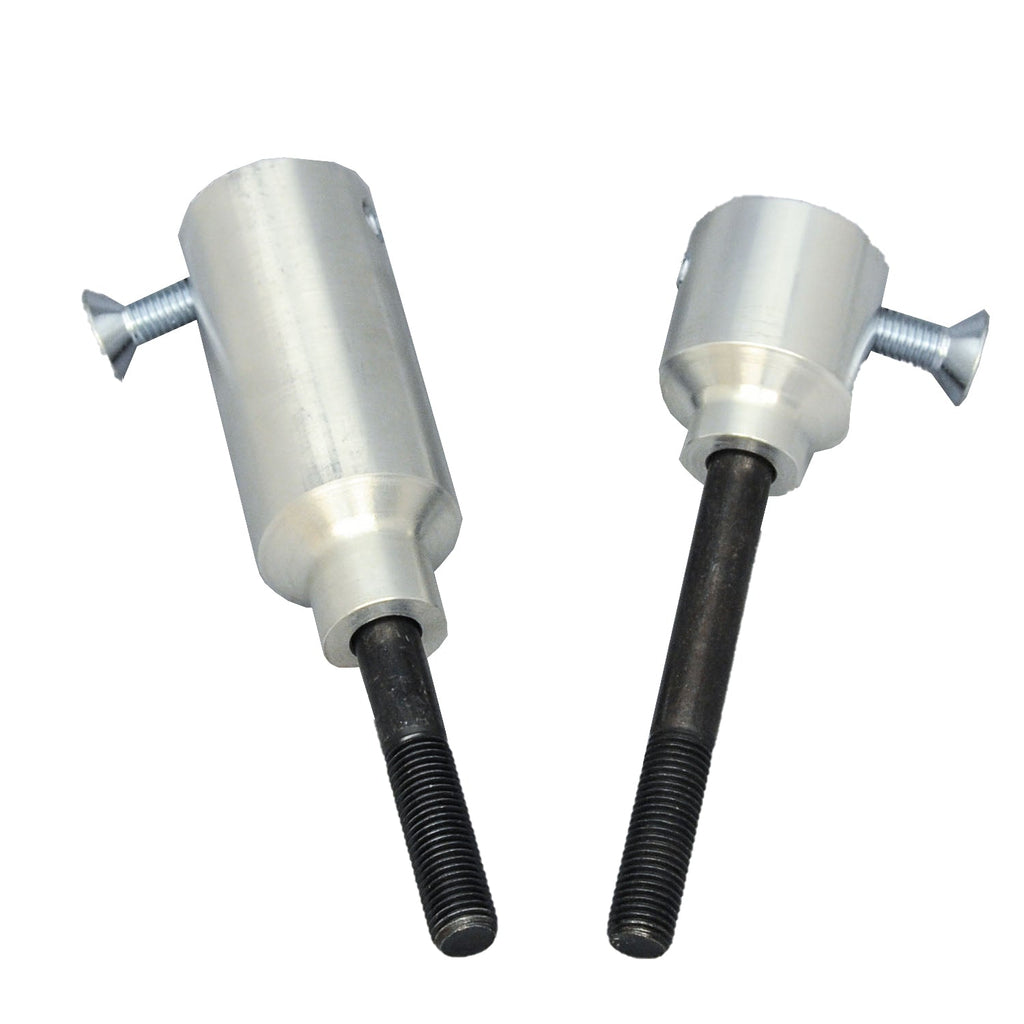 Woodcraft 50-0145 2005-06 Kawasaki ZX636/RR Frame Slider Kit (pucks sold separately) image 1