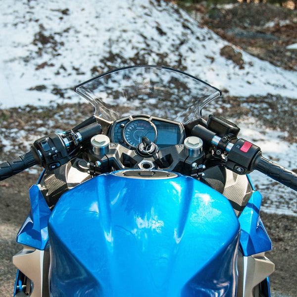 Woodcraft Riser Clipon for Kawasaki Ninja 400,500 41mm image 1