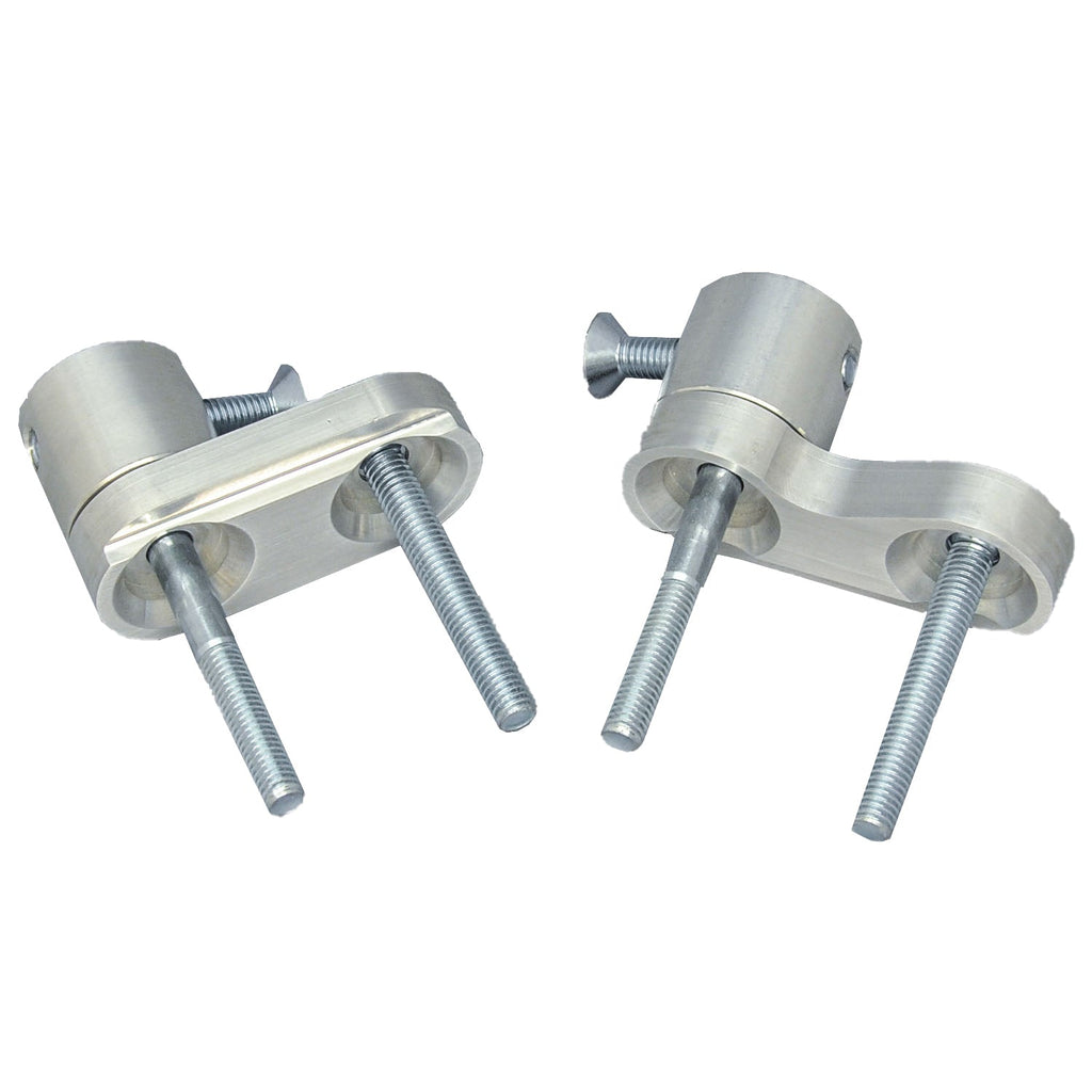 Woodcraft 50-0132 2012-16 Kawasaki 650R Frame Slider Base Kit (pucks sold separately) image 1
