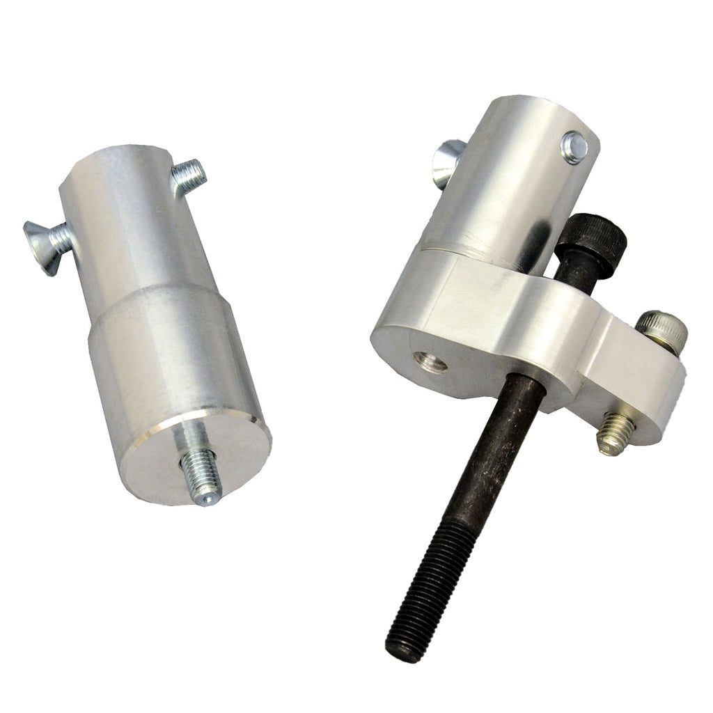 Woodcraft 50-0128 2006-08 Kawasaki 650 Frame Slider Base Kit (pucks sold separately) image 1
