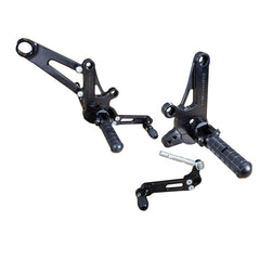 Woodcraft 05-0671B Ducati Diavel GP Shift Adjustable Complete Rearset Kit