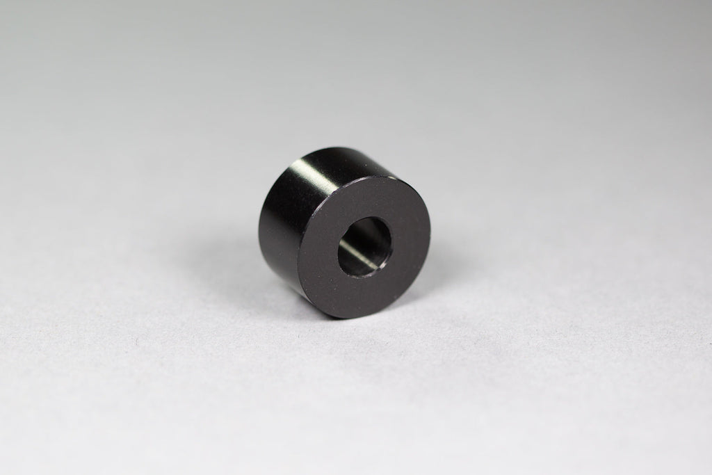 05-0652SPR Ducati Hypermotard 821 Spacer .560 Lg, Brake Side x 2, Black - Woodcraft Technologies
