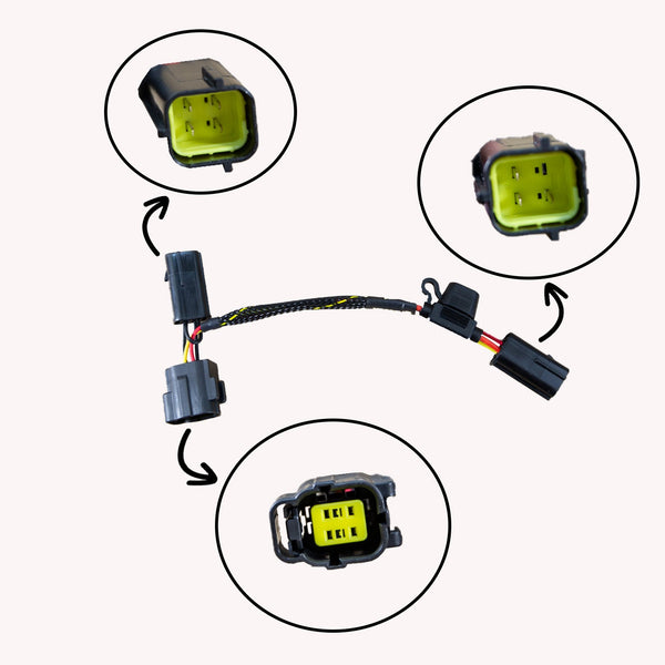 Woodcraft 43-0640 Ducati 848/1098/1198 Keyswitch Elimination Harness