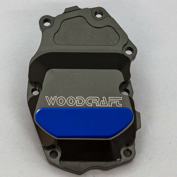 60-0502RB Triumph Daytona 675, Street Triple, Moto2 RHS Crank/Ignition Trigger Cover w/ Skid Pad