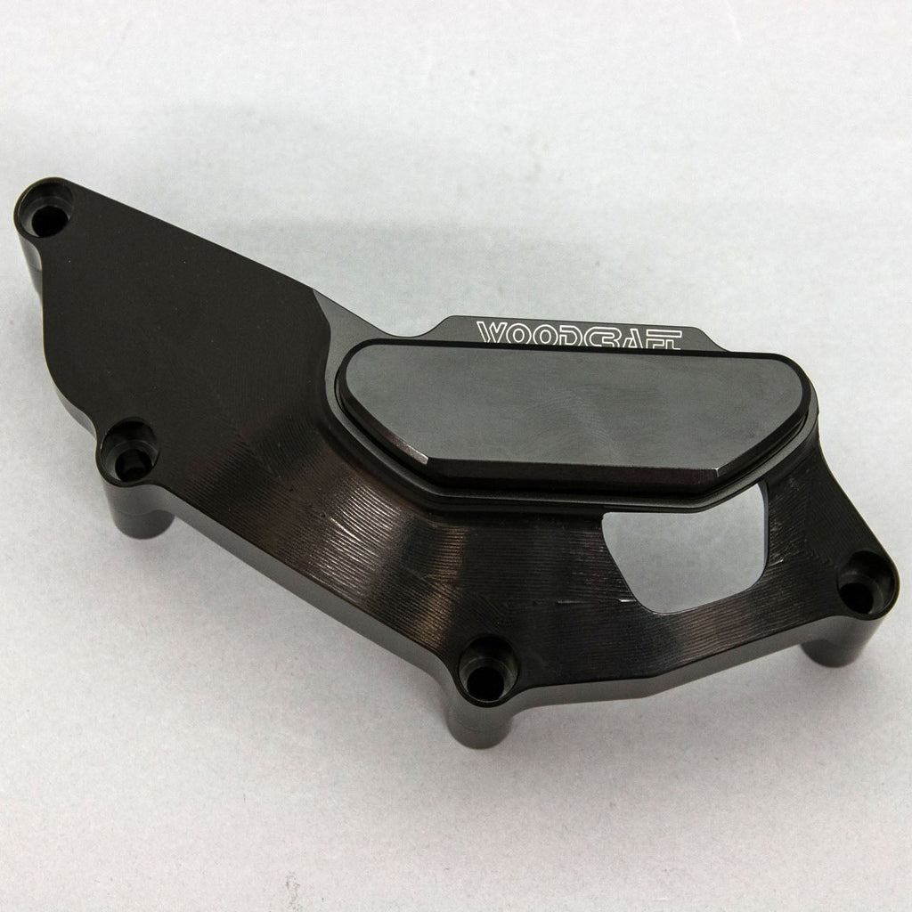 Woodcraft 60-0407LB Yamaha FZ07,MT07 LHS Stator Cover Protector w/ Skid Plate