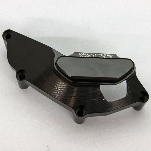 Woodcraft 60-0407LB Yamaha FZ07,MT07 LHS Stator Cover Protector w/ Skid Plate