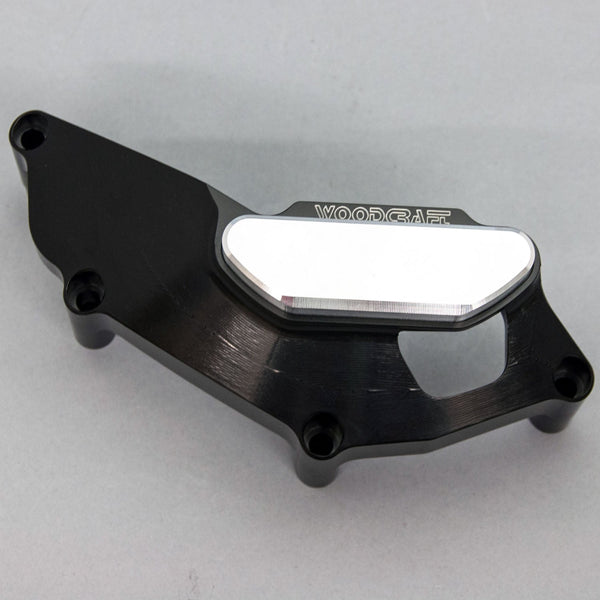 Woodcraft 60-0407LB Yamaha FZ07,MT07 LHS Stator Cover Protector w/ Skid Plate