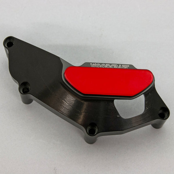 Woodcraft 60-0407LB Yamaha FZ07,MT07 LHS Stator Cover Protector w/ Skid Plate