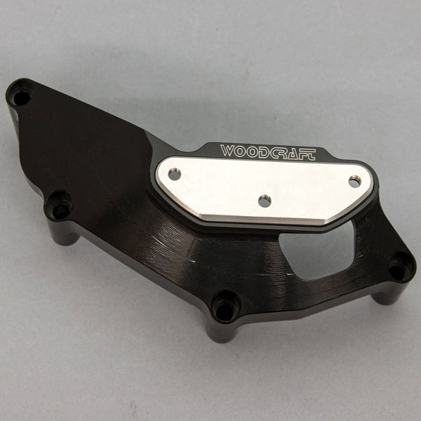 Woodcraft 60-0407LB Yamaha FZ07,MT07 LHS Stator Cover Protector w/ Skid Plate