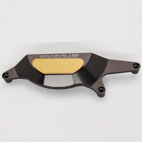 60-0144RC Kawasaki EX 400 Ninja 400 RHS Clutch Cover Protector - Assembly - Woodcraft Technologies