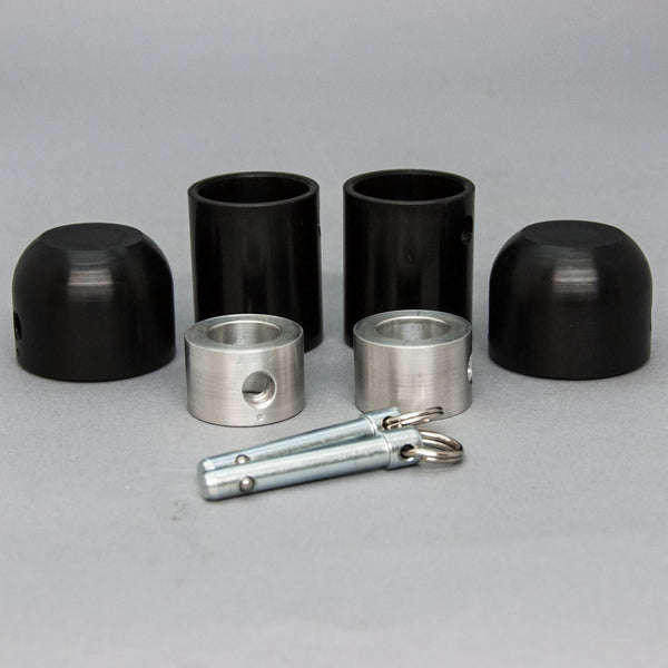 45-0433F Front Axle Slider Kit, Yamaha  R3 2015-20, MT03 2018-20 - Woodcraft Technologies