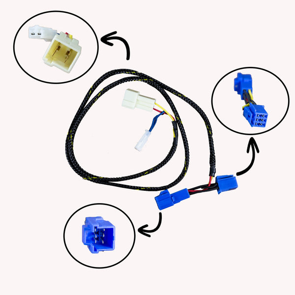 43-0402 2009-14 Yamaha R1 Keyswitch Elimination Harness