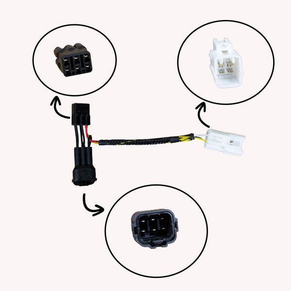 43-0103 Kawasaki ZX10R/Ninja 650 Keyswitch Elimination Harness