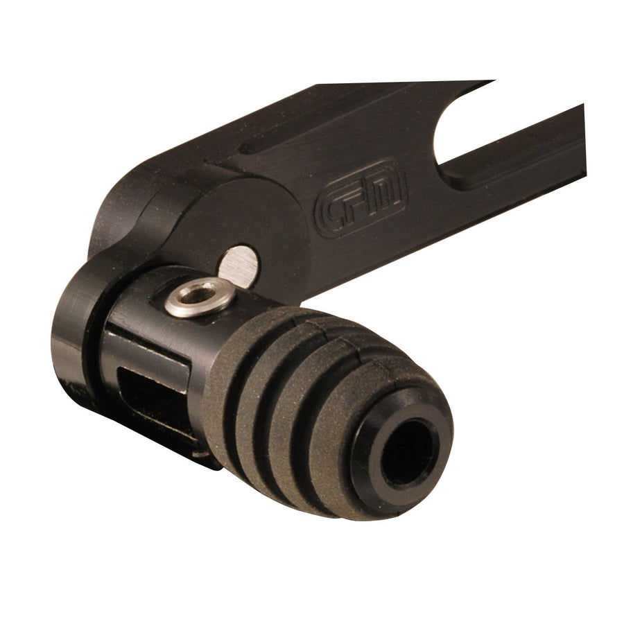 Woodcraft 08-7899 Eccentric Folding Toe Piece (Black)