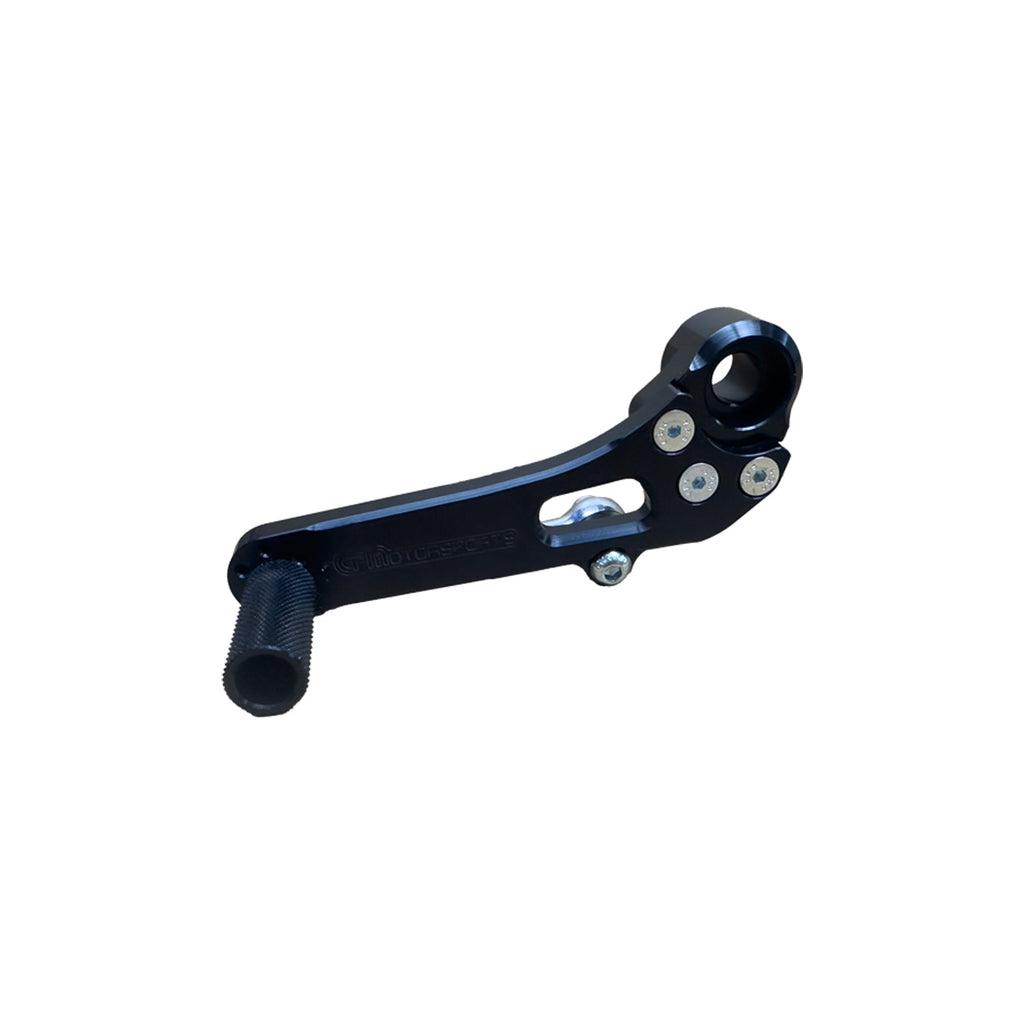 Woodcraft 08-0457 Yamaha R6 17-18 GP Shift Pedal Assembly Black, Eccentric