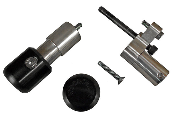 Woodcraft 50-0128 2006-08 Kawasaki Ninja650 Frame Slider Kit w/ pucks image 3