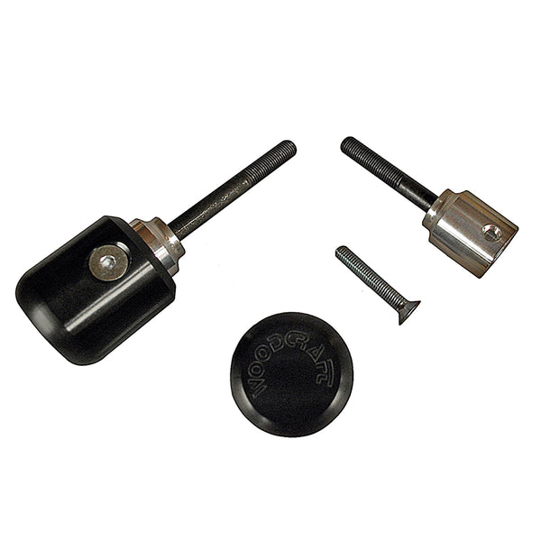 Woodcraft 50-0302 1995-98 Honda CBR600 F3 Frame Slider Kit with pucks image 1