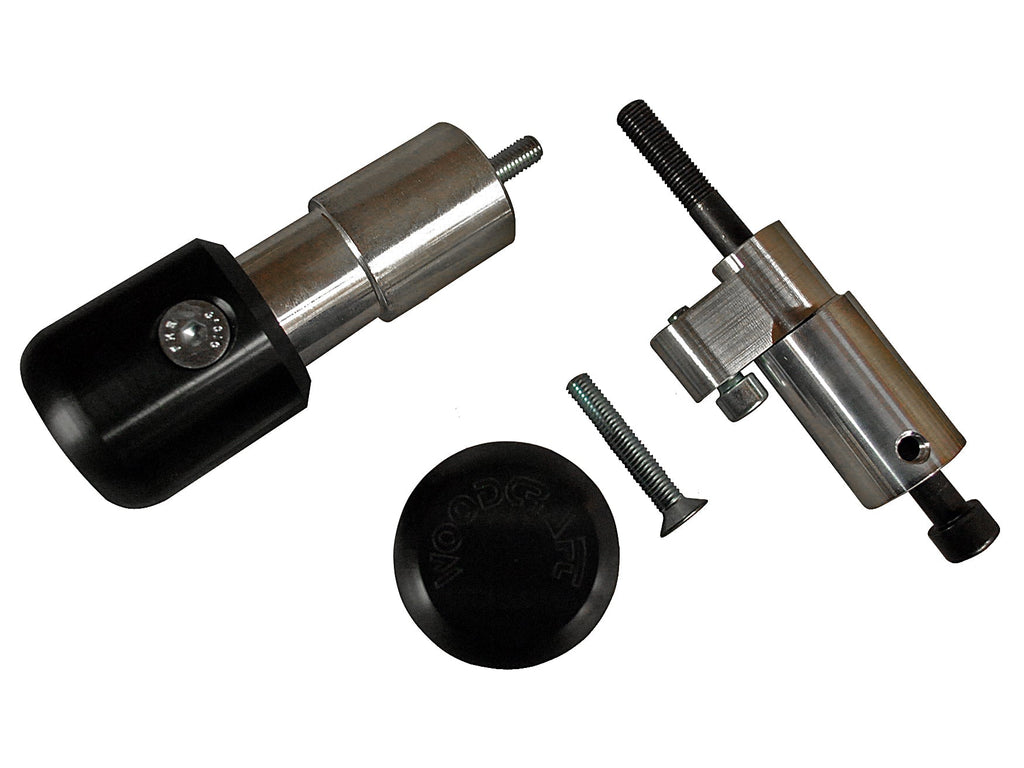 Woodcraft 50-0129 2009-11 Kawasaki 650 Frame Slider Kit with pucks image 1