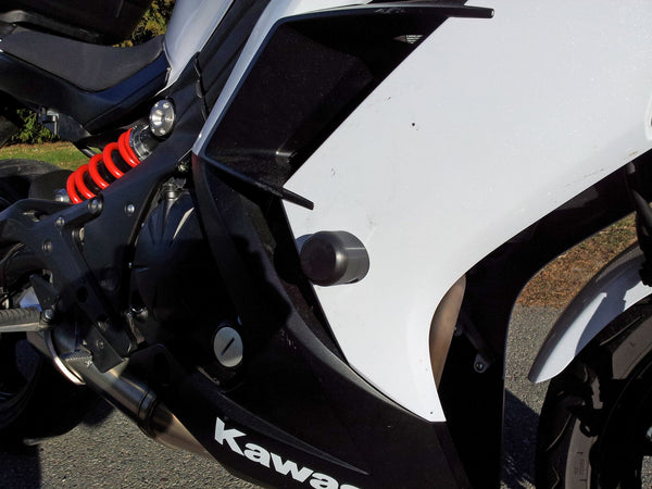 Woodcraft 50-0132 2012-16 Kawasaki 650R Frame Slider Base Kit with pucks image 1